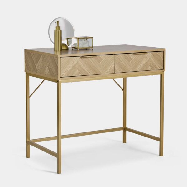 Ducie Herringbone Dressing Table