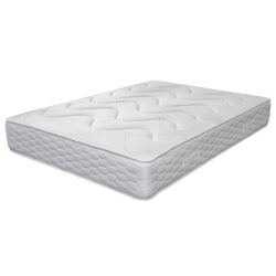 Eastlake Fabric Pocket Sprung King Size Mattress In White