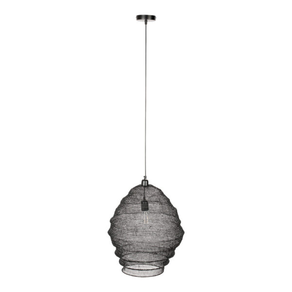 Lea Pendant Lamp - Black / Medium
