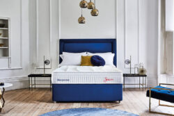 Sleepeezee Jessica 1800 Mattress + Premium Divan Bed, Bednextday_Silver, No Storage, Single