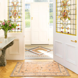 Soft Washable Vintage Doormat - Amelia - Soft Washable - 80cm x 150cm