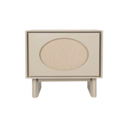 Twin Side Table / Bedside Table - Beige