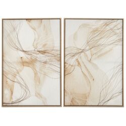 Abbey Scribble Design Set of 2 Wall Art