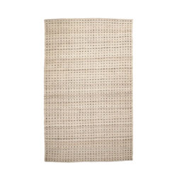 Indoor Outdoor Double Stitch Design Rug Large - Natural