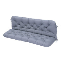 3 Seater Outdoor Bench Seat With Back Cushion