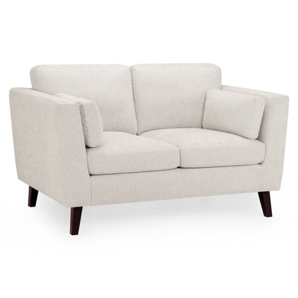 Abilene Fabric 2 Seater Sofa In Beige
