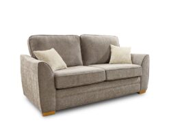 Bella Taupe Fabric 2 Seater Sofa
