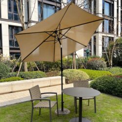 Easylife Tilting Garden Parasol Mocha, Size 2.7M