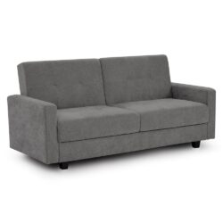 Hilo Fabric 3 Seater Sofa Bed In Grey