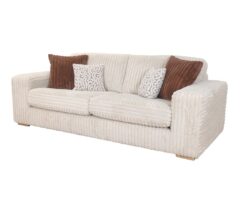 Milan Natural 3 Seater Sofa