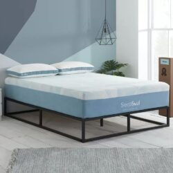 Orlando Fabric Small Double Mattress In White