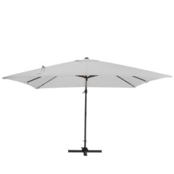 3 x 3M Wide Garden Parasol Outdoor Hanging UV Resistant and Waterproof Umbrella for Patio