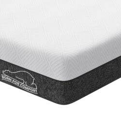 Memory Foam Mattress, Soft Fabric, Skin-friendly Mattress, Breathable Cover, 2 Layer for More Supportive 4FT6 Double (135x190x20cm)