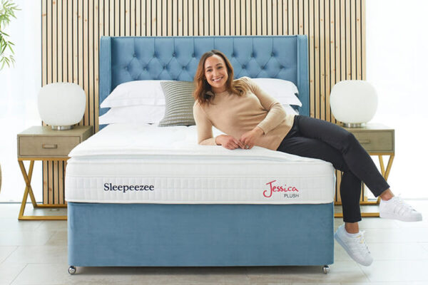 Sleepeezee Jessica Plush 2200 Mattress, Super King Zip & Link