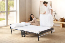 - Jay-Be GP120 Grand Folding Small Double Bed with e-Pocket Mattress
