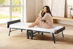 - Jay-Be GP80 Grand Folding Bed with e-Pocket Mattress