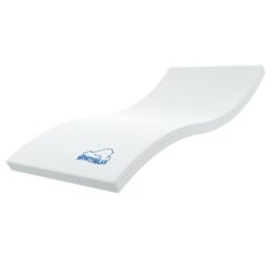 Mattress Topper Dual Layer 5cm Memory Foam Mattress Topper with Removable & Washable Cover, Double (135x190cm)