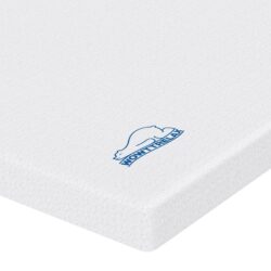 Mattress Topper Dual Layer 5cm Memory Foam Mattress Topper with Removable & Washable Cover, Single (90x190cm)