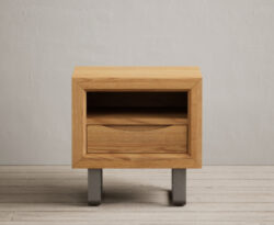 Parker Solid Oak Bedside Table
