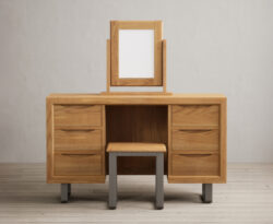 Parker Solid Oak Dressing Table Set