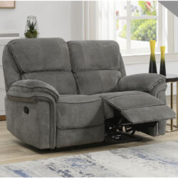 Wauchula Fabric Recliner 2 Seater Sofa - Stone