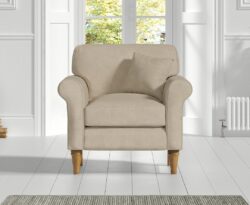 Darwin Natural Fabric Armchair