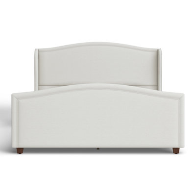 Donner Upholstered Wingback Panel Bed Frame