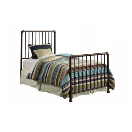 Hillsdale Furniture Brandi Bed Set with Bed Frame, Brown, Twin