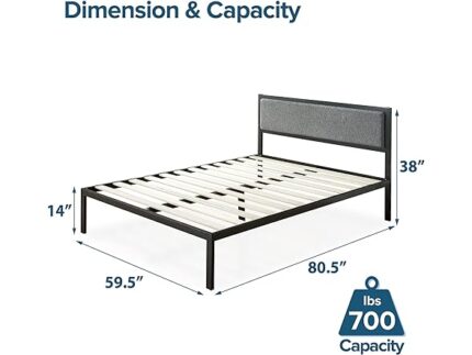 ZINUS Korey Metal Platform Bed Frame