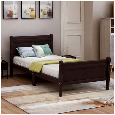 Selie Twin Platform Bed Frame With Headboard