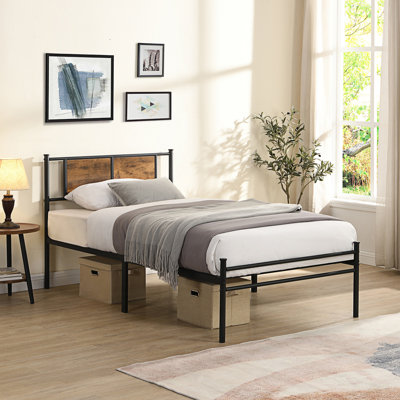 Metal Bedframe,Bed Frame With Headboard