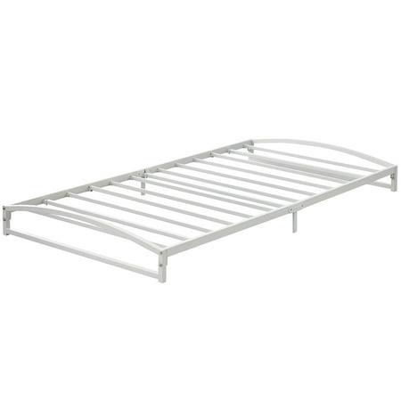 Low Profile Twin Bed Frame 6 Inch Heavy Duty Metal Twin Size Platform Bedframe Mattress Foundation with Steel Slat Support No Box Spring Needed Easy Assembly Noise Free White Low Profile Twin Bed Frame 6 Inch Heavy Duty Metal Twin Size Platform Bedframe Mattress Foundation with Steel Slat Support No Box Spring Needed Easy Assembly Noise Free White