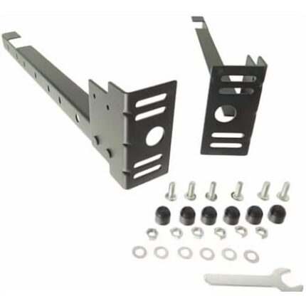 #00712 Bed Frame Extension Set Extend a Metal Bedframe to Meet a Headboard or Footboard 2 Pieces Hardware Included