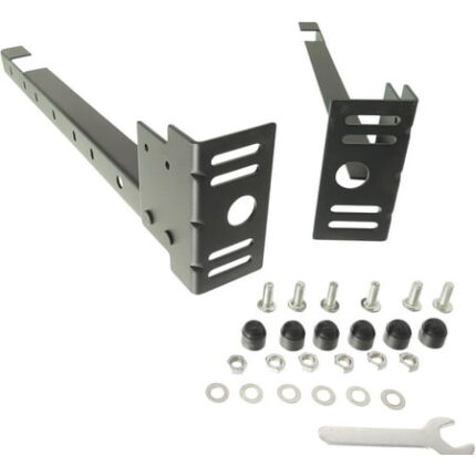 2 Pieces - Extend a Metal Bedframe to Meet a Headboard or Footboard - Hardware Included - #00712 Bed Frame Extension Pack