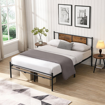 Metal Bedframe,Bed Frame With Headboard