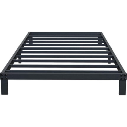 7 Inch Twin Bed Frames No Box Spring Need Low Profile Metal Platform Twin Size Bed Frame Heavy Duty Support Bedframes Twin Easy Assembly